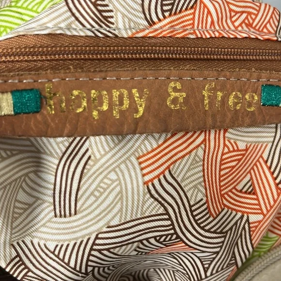 The Sak Antique White Cream Leather Bag Happy & Free - Picture 8 of 10